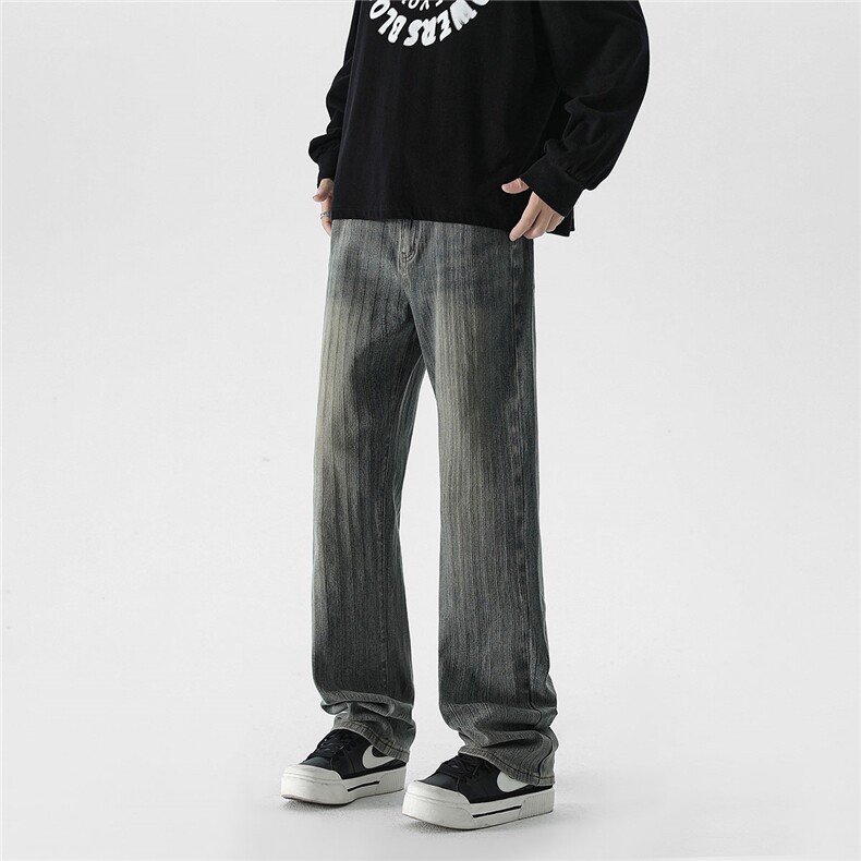 A421-NK22113-水洗原浆牛仔裤-TP45，男装牛仔裤，电商A421