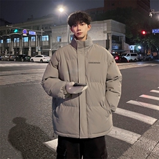外景冬季加厚面包服男潮ins韩版宽松保暖棉衣立领外套MF9370/P90，男装棉衣，电商B316