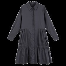 韩国东大门中长款风衣女282款连衣裙，女装风衣，秋牧寒烟