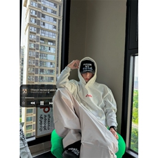 5391-P52好质量做工#原版压线+前后刺绣连帽卫衣薄款，女装卫衣/绒衫，星座617A-2