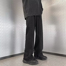 裤子高街水洗牛仔裤男拉链裤C952P45，男装牛仔裤，星座1116-2