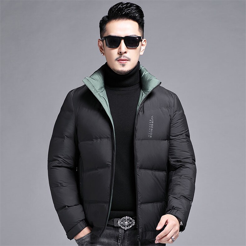 B8808钱塘2020-3冬季新款立领休闲羽绒服精品高端主推P220,男装羽绒服,钱塘207-3