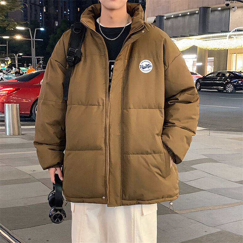 现货抖音得物可供视频冬季三防加厚羽绒棉衣外套面包棉服81127，男装棉衣，电商A486