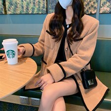 毛毛大衣外套，其它，M.W 嫚维