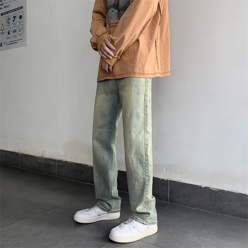 XZ221-1/K1303/P55/控782025春夏美式潮牌高弹修身牛仔裤,男装牛仔裤,星座221-1