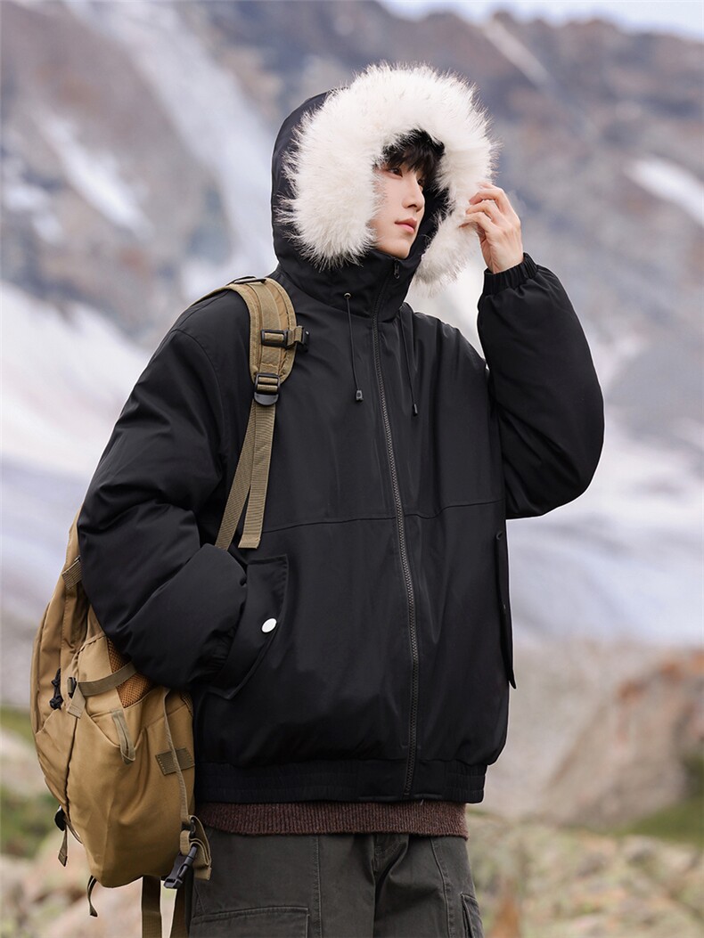 高街潮牌休闲棉衣潮流宽松棉服A161-9982,男装棉衣,电商A161