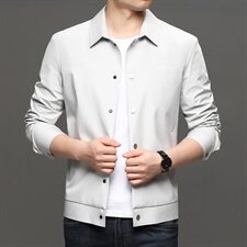 J655钱塘2020-1秋冬新款轻奢高端休闲大货主推男士休闲夹克P155，男装夹克，钱塘207-1