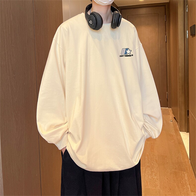 抖音得物供货量大从优可提供视频美式长袖T恤CT577特P28,男装T恤,电商A486