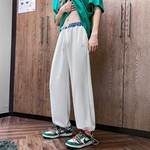 男秋季新款港风休闲裤D179P28图片