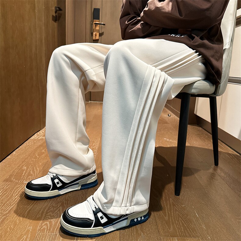 港风高品质休闲裤男裤宽松卫裤束脚休闲裤MYK24-9789-P45,男装休闲裤,星座717