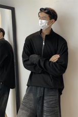 冬季德绒打底衫半高领拉链秋季情侣内搭长袖T恤卫衣男女S357-P38，男装T恤，电商A233-1