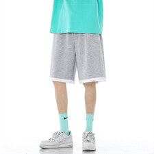 百搭2022冰丝薄款休闲五分短裤WK60-特批22，男装休闲裤，星座718-1