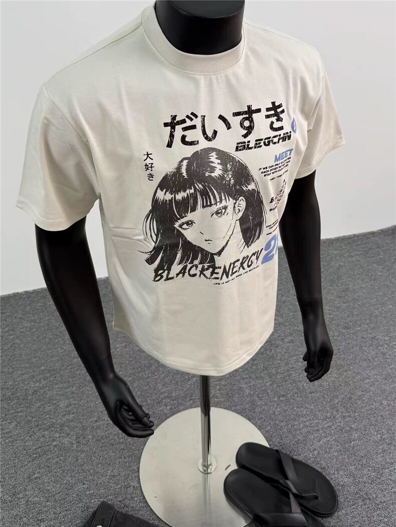 XZ809A/MBN04/P20/控38重磅印花美式复古圆领T恤,男装T恤,星座809A(原222-1)