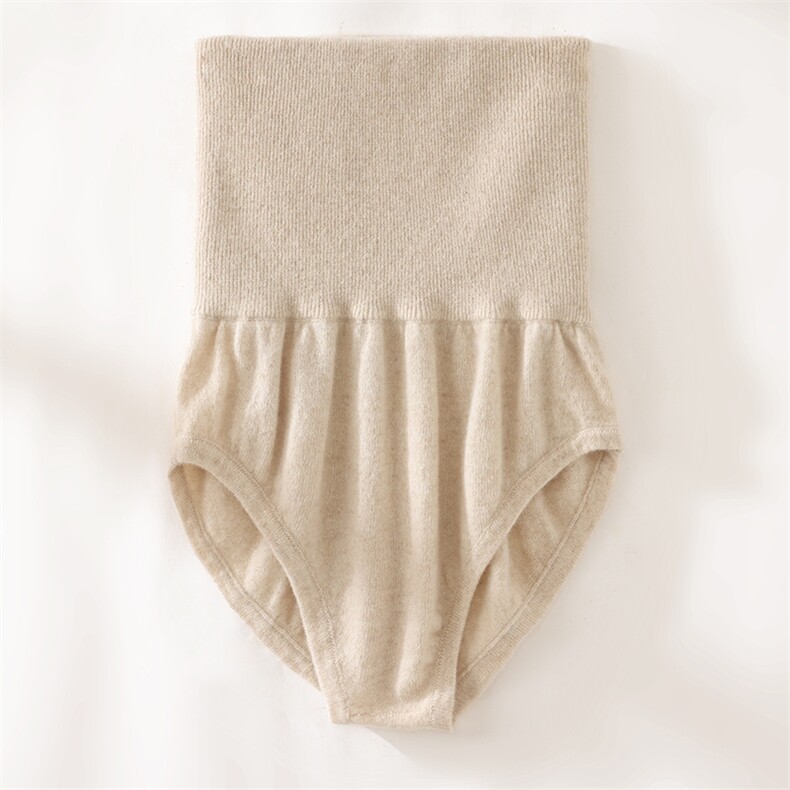 2025年秋季新款百搭女士元腰部双层短裤，女装短裤/热裤，绒上羊绒