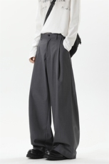 2026春季新款无影墙大码美式阔腿西裤M-5XHK25198-特P30，男装西裤，电商A022