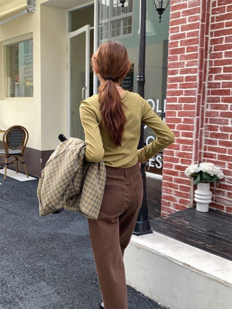 款号：WT0082 名称：纯色针织打底衫，其它，BD