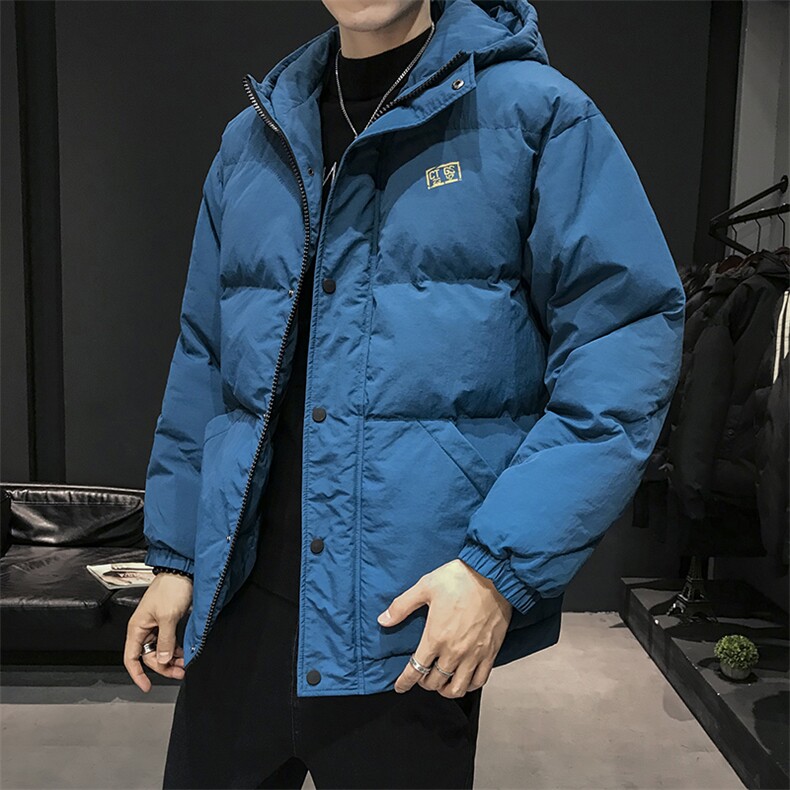 【】A003-HY8008-P130冬装新款印花连帽面包服棉衣木木,男装棉衣,电商A003