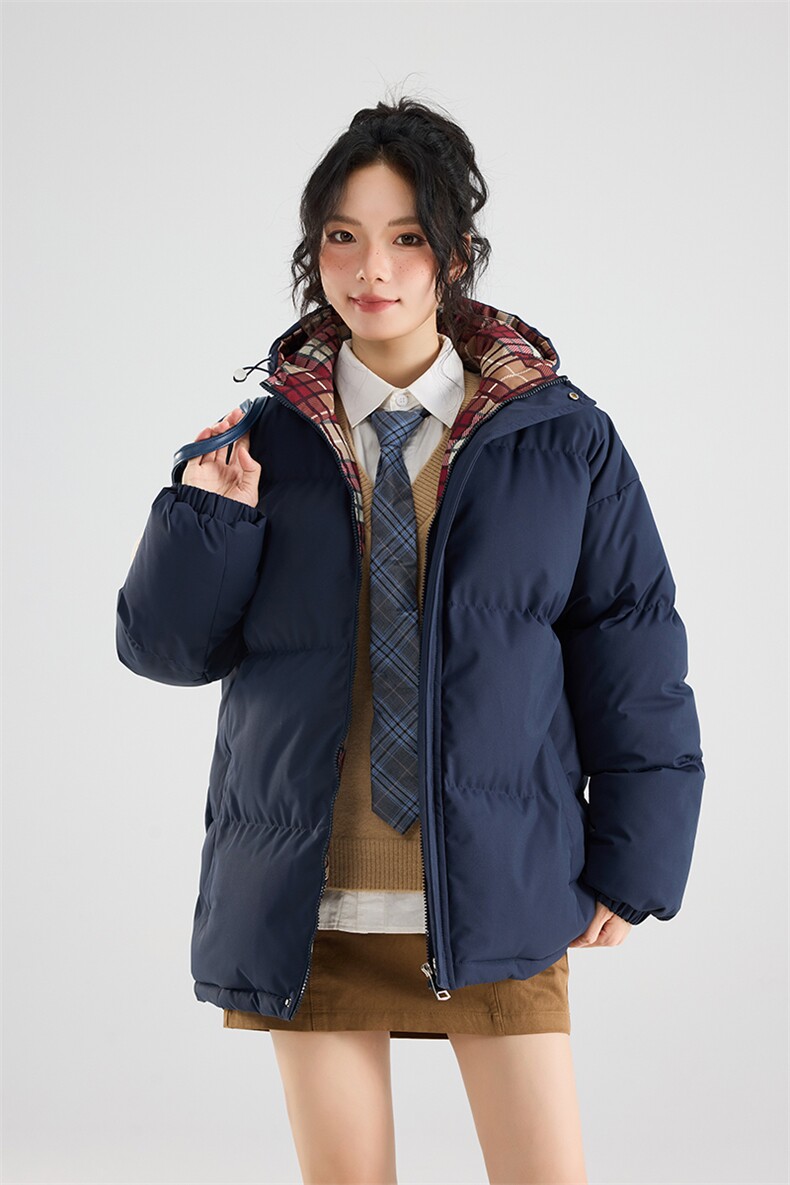 主推冬季clean棉服加绒加厚连帽短款棉衣男女HZ8812-特P67不议价,男装棉衣,星座610B-1