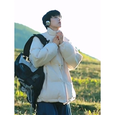 现货高品质美式高街冬季重磅三防加厚羽绒棉衣厚外套面包棉服，男装棉衣，电商A486