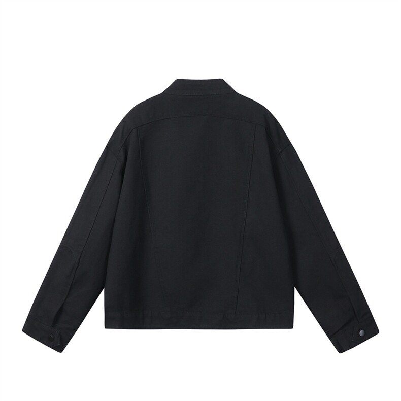 水洗牛仔外套男款春美式痞帅上衣服宽松休闲工装夹克JK1323-P98,男装工装外套,星座1103-3