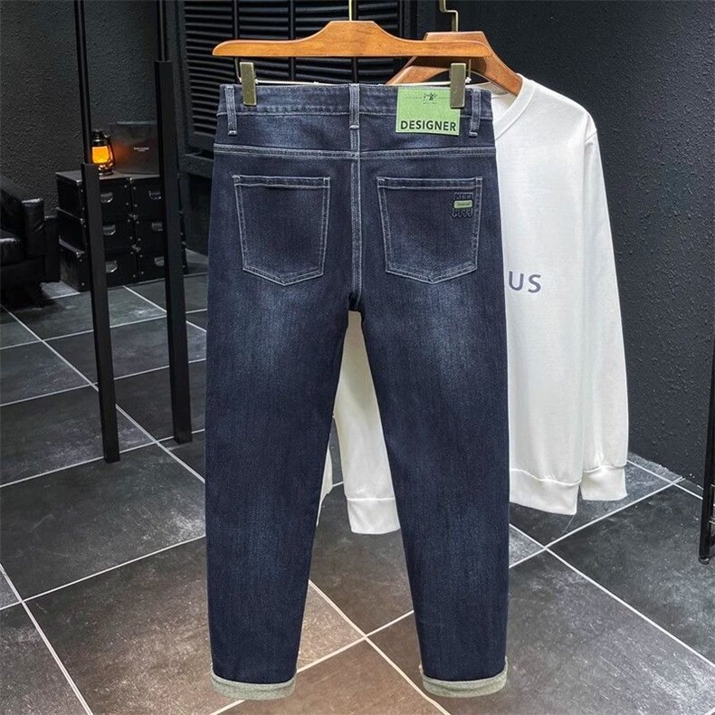 1506-1/K1691/P44款男士ins牛仔裤男高街弹力潮牌修身小脚潮流,男装牛仔裤,星座1506-1