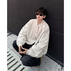 秋cleanfit美式复古宽松水洗外套短款棒球服夹克，男装夹克，星座716-2