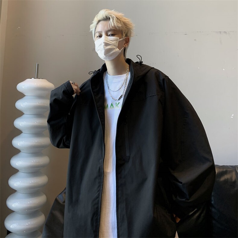 A809-P60美式复古潮牌机能风工装夹克秋季日系高级感冲锋衣男,男装夹克,星座512-6