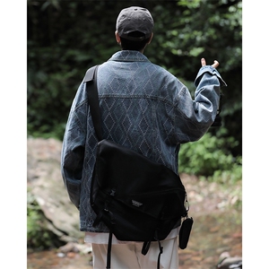 港风秋季牛仔外套男潮牌   炸街休闲百搭牛仔夹克男JK8023/P78图片