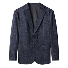 中年商务休闲西服男春秋季修身单件便西男士单西外套中老年西装男，男装西服，电商B212（原钱塘6029）