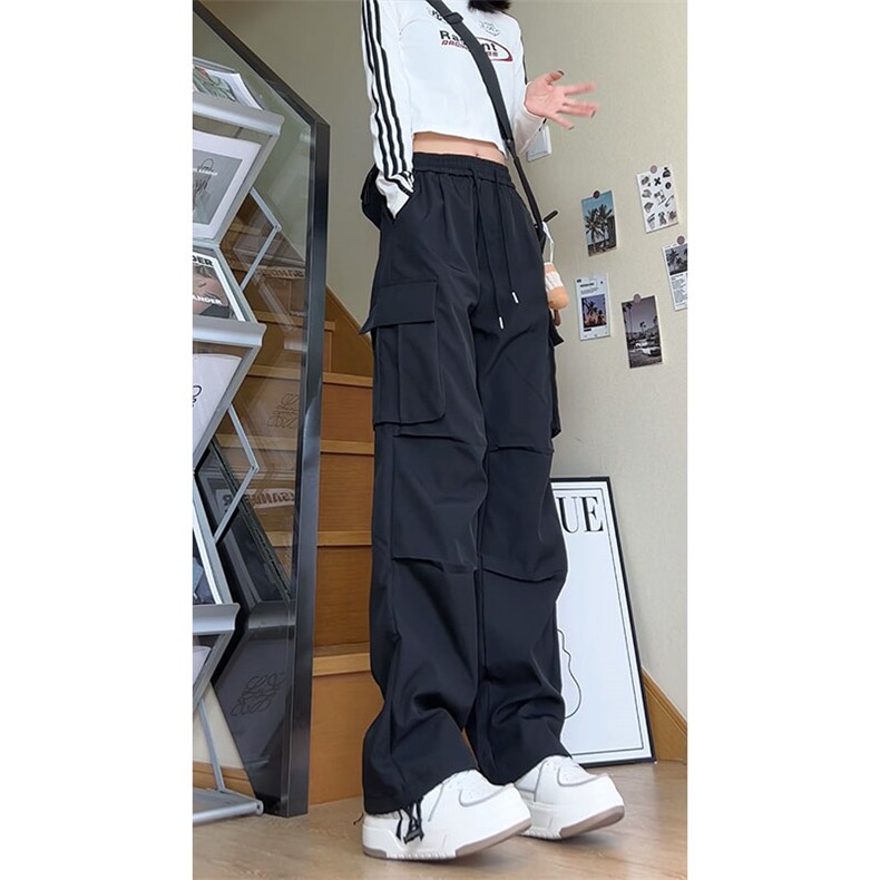 秋季美式高街百搭工装冲锋裤LK2018-2加绒P38控69,男装工装外套,电商基地A086