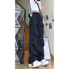 秋季美式高街百搭工装冲锋裤LK2018-2加绒P38控69，男装工装外套，电商基地A086