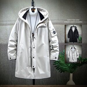 男士羽绒服 2020冬季新款潮牌中长款外套DS581T图片