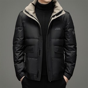 羽绒服男爸爸冬装外套灰鸭绒中年男冬款加厚外套YYYR062132-P275,男装羽绒服,电商B212（原钱塘6029）