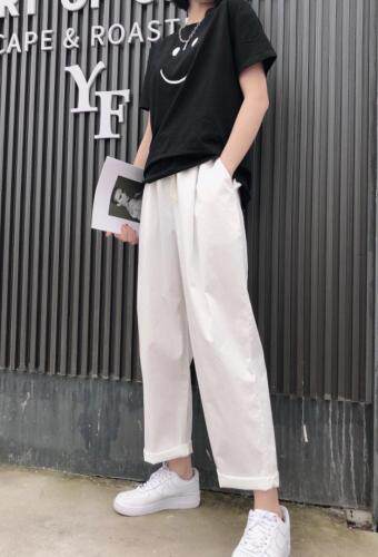 夏季韩版休闲裤，女装休闲裤，1+1 MAIN ROAD