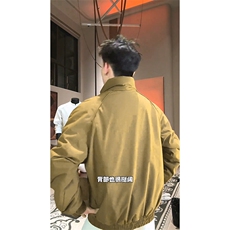 现货美式高街休闲夹克冬季三防立领纯色户外工装加厚棉服外套，男装夹克，电商A486