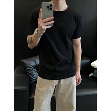索罗那健身收口短袖现货抖音得物都可送样A061-AT00963-P35，男装T恤，电商A061