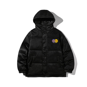 白底 2023冬装新款印花百搭白鸭绒羽绒服外套 YR137 P225控298图片