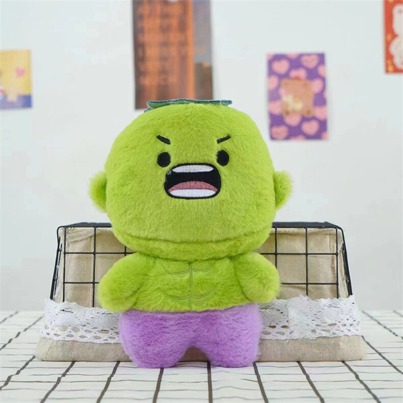 Q绿巨人，小芊伊毛绒玩具