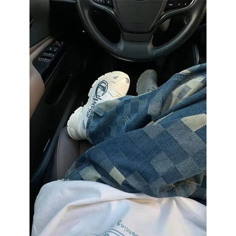 Q101/P53休闲裤男女韩版潮流痞子帅气百搭ins牛仔裤,男装休闲裤,星座1506