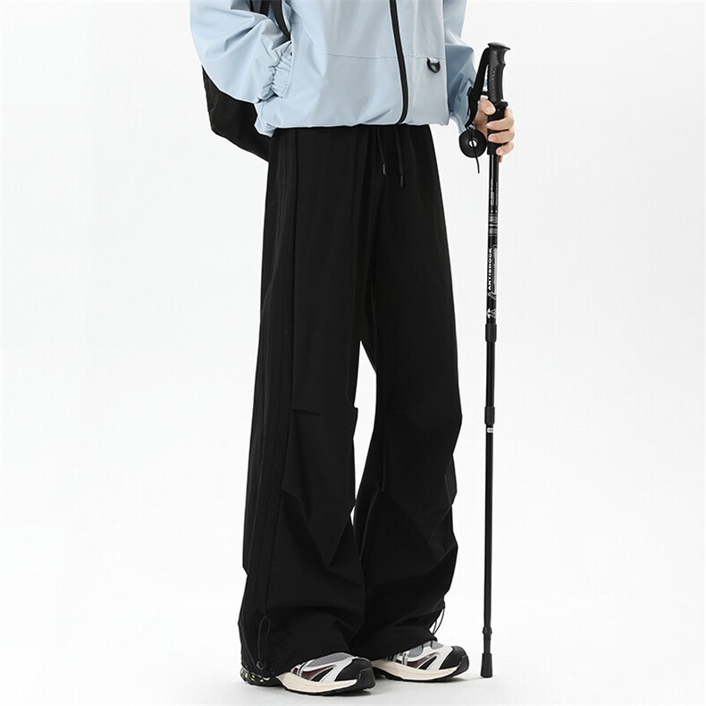 2026春款C7049-TP3568休闲裤cleanfit潮牌伞兵裤可束脚长裤，男装休闲裤，电商A102