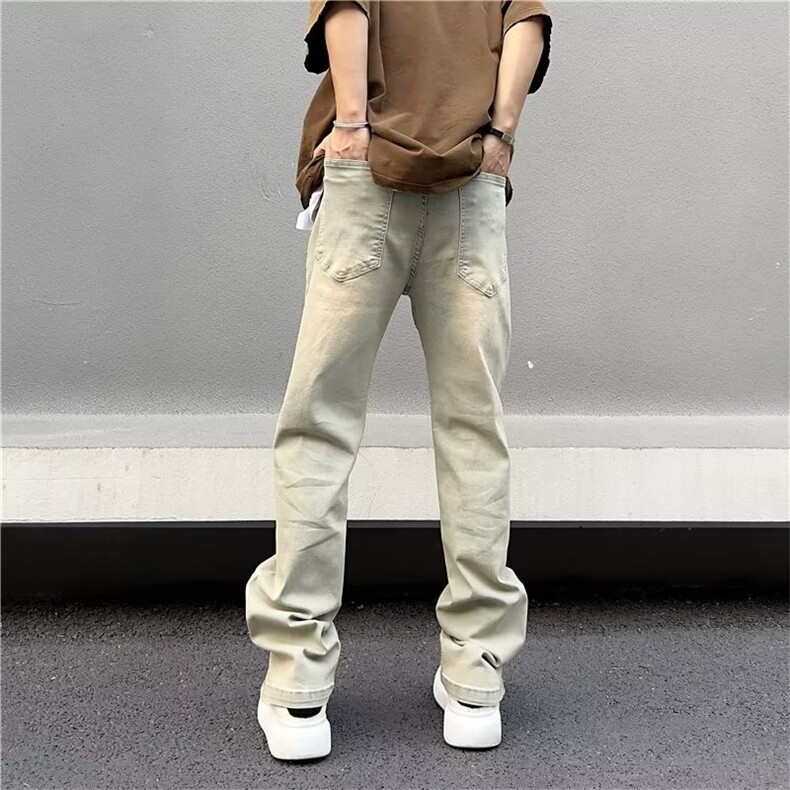 美式牛仔裤男春秋新款休闲直筒裤TG04P40,男装牛仔裤,星座1116-2
