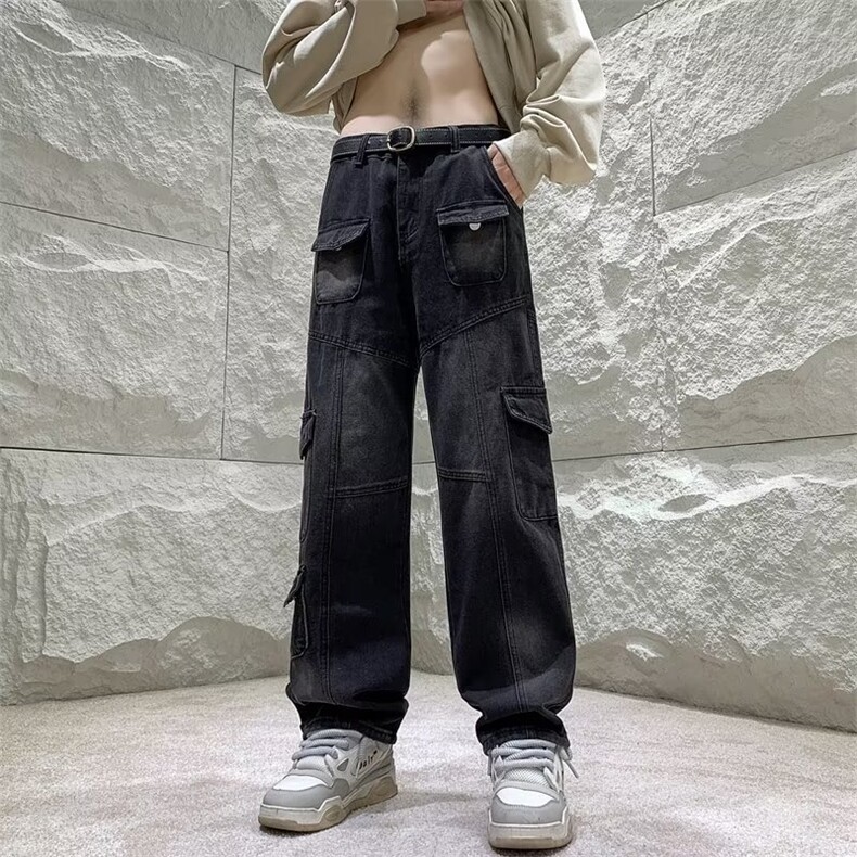 美式牛仔裤男款秋季长裤潮K6074P60,男装牛仔裤,星座1116-2
