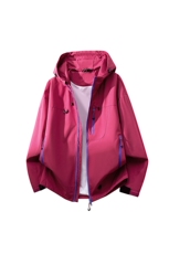 机能冲锋衣情侣外套登山服户外工装连帽小众运动夹克防风7870-P45，男装夹克，星座1403B