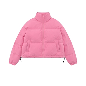 白底平铺二开 立领短款面包服时尚保暖棉服A247-MY500特批65图片
