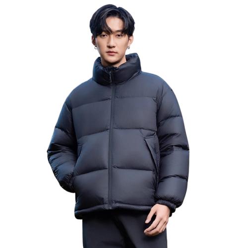 羽绒棉服男士短款休闲加厚面包服冬季简约立领外套潮JK8022,男装棉衣,星座516A
