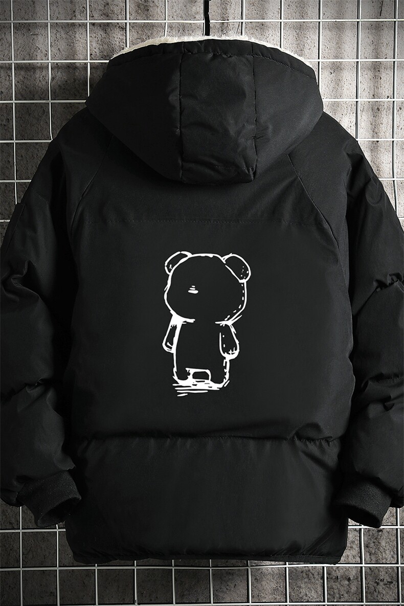 控128加绒面包服男大码羊羔毛棉衣男MY16339-P100,男装棉衣,电商A040A