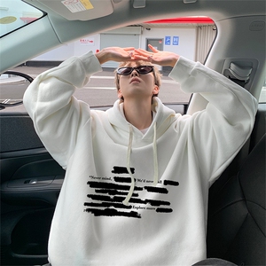 连帽卫衣男大码胖子帽衫大号运动服WY2445-P35图片