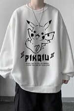 圆领卫衣男大码加厚加绒长袖t恤男S6078-P28加绒款-P33，男装卫衣，电商A040