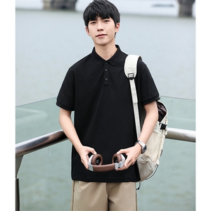 P02男女休闲大码POLO衫T恤衫学生团队表演校服可定制印花青少年图片