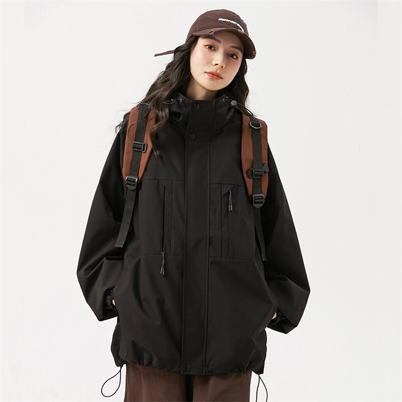 秋季现货户外夹克男连帽冲锋衣外套DSA157B-JK7814-P70,男装夹克,电商A157B